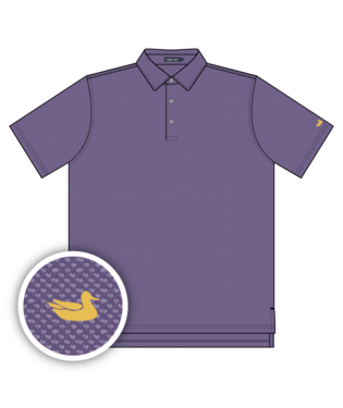 Varsity Performance Polo Purple