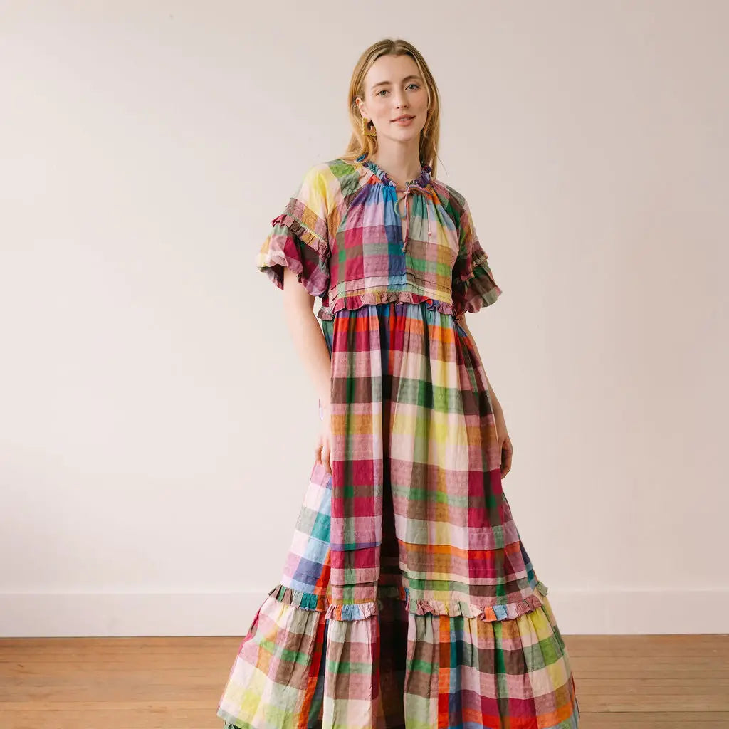 Harbor Plaid Charlotte Dress
