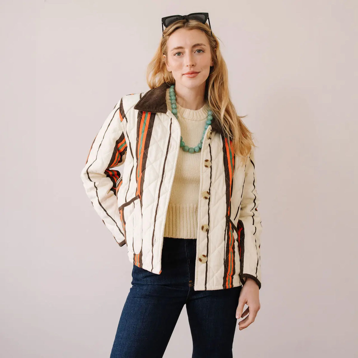 Vintage Stripe Barn Jacket