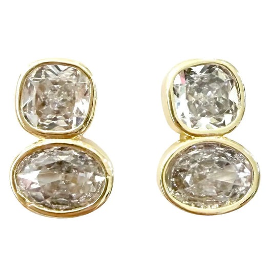 Essie Cz Detailed Earrings Style 4