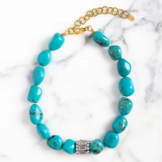 Azrael Necklace Turquoise