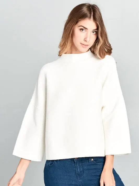 Not Your Casual Top Ivory