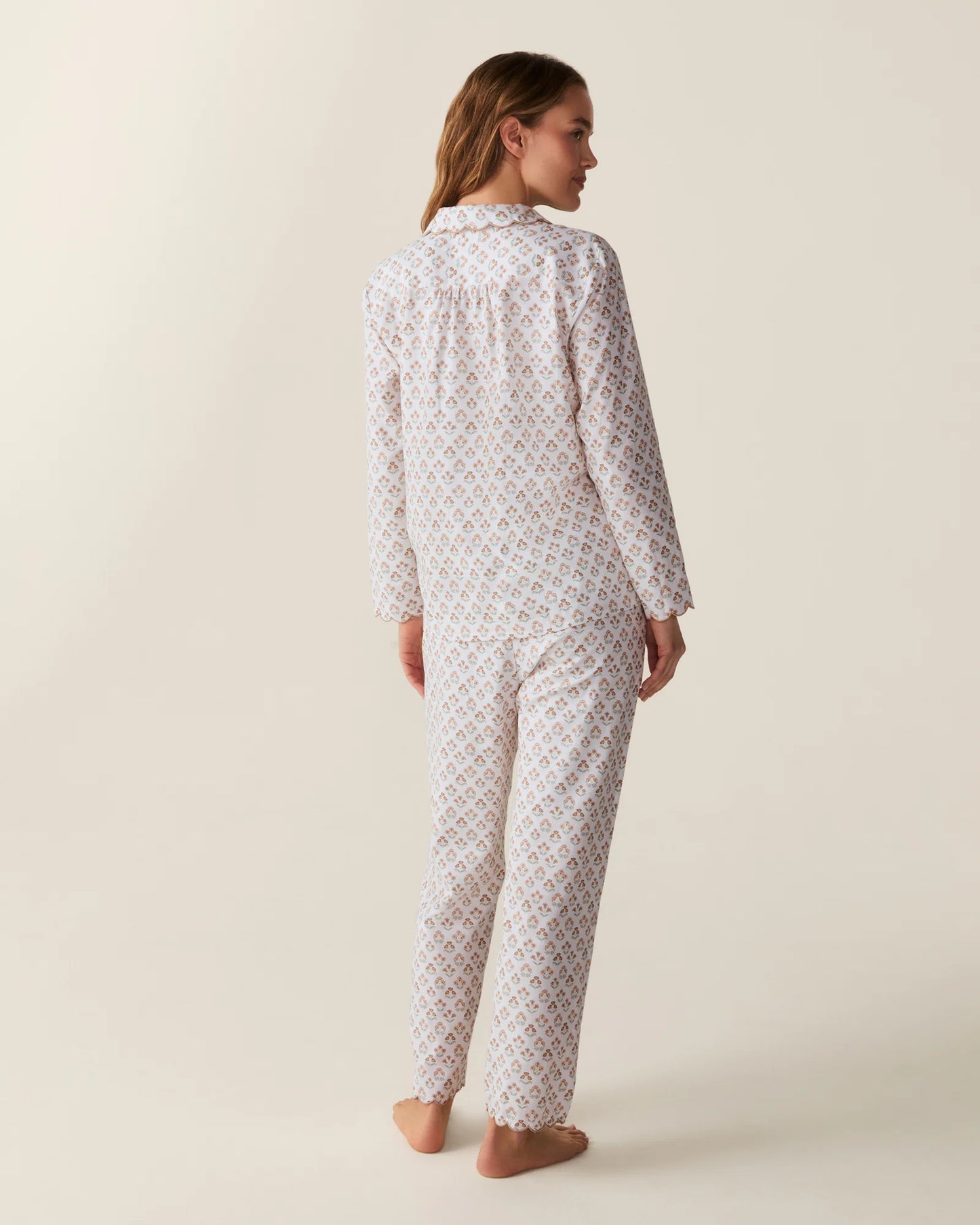 Women's Twill Colette Pajama Set in Estate Garden