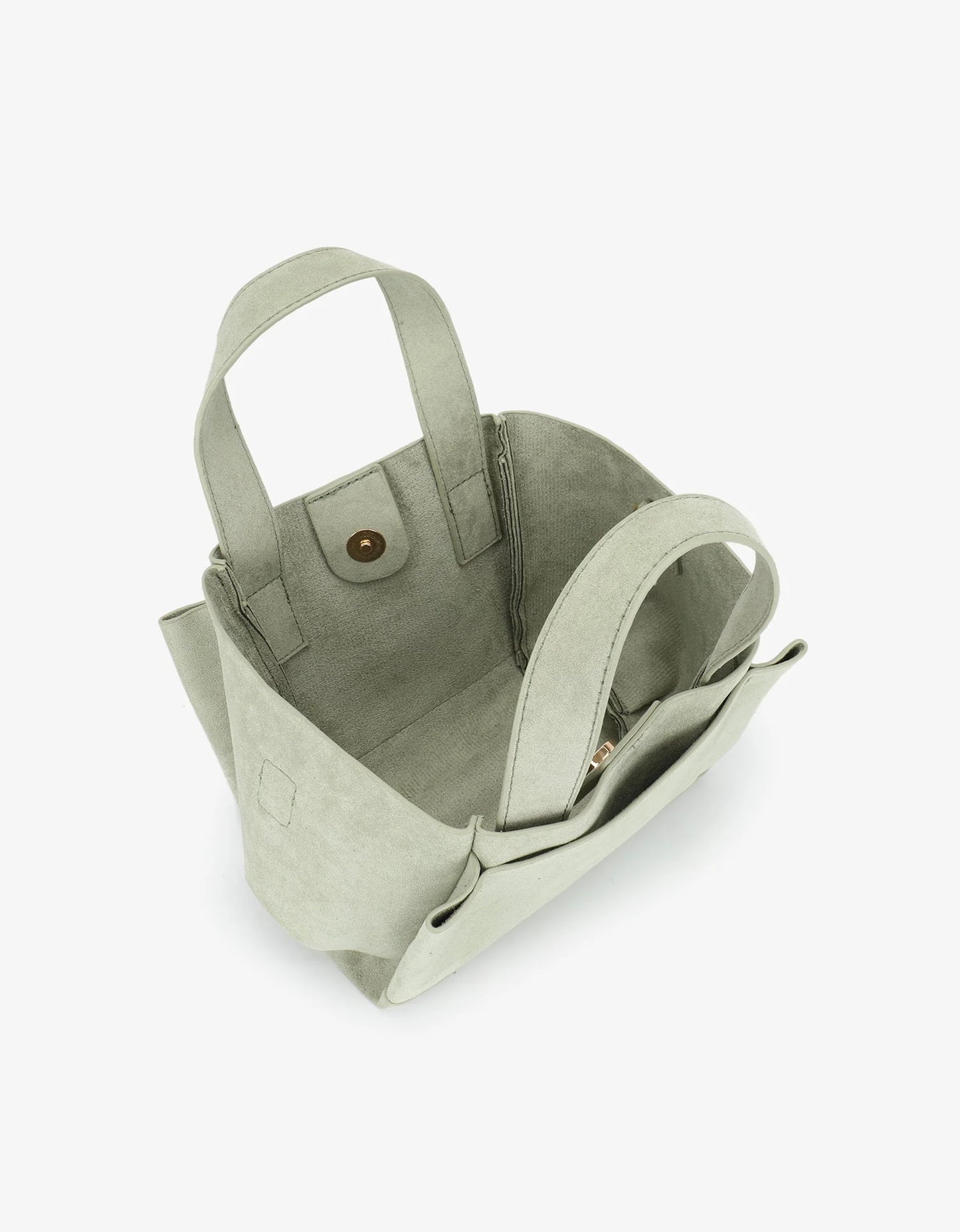 Ella Mini Faux Suede Celadon