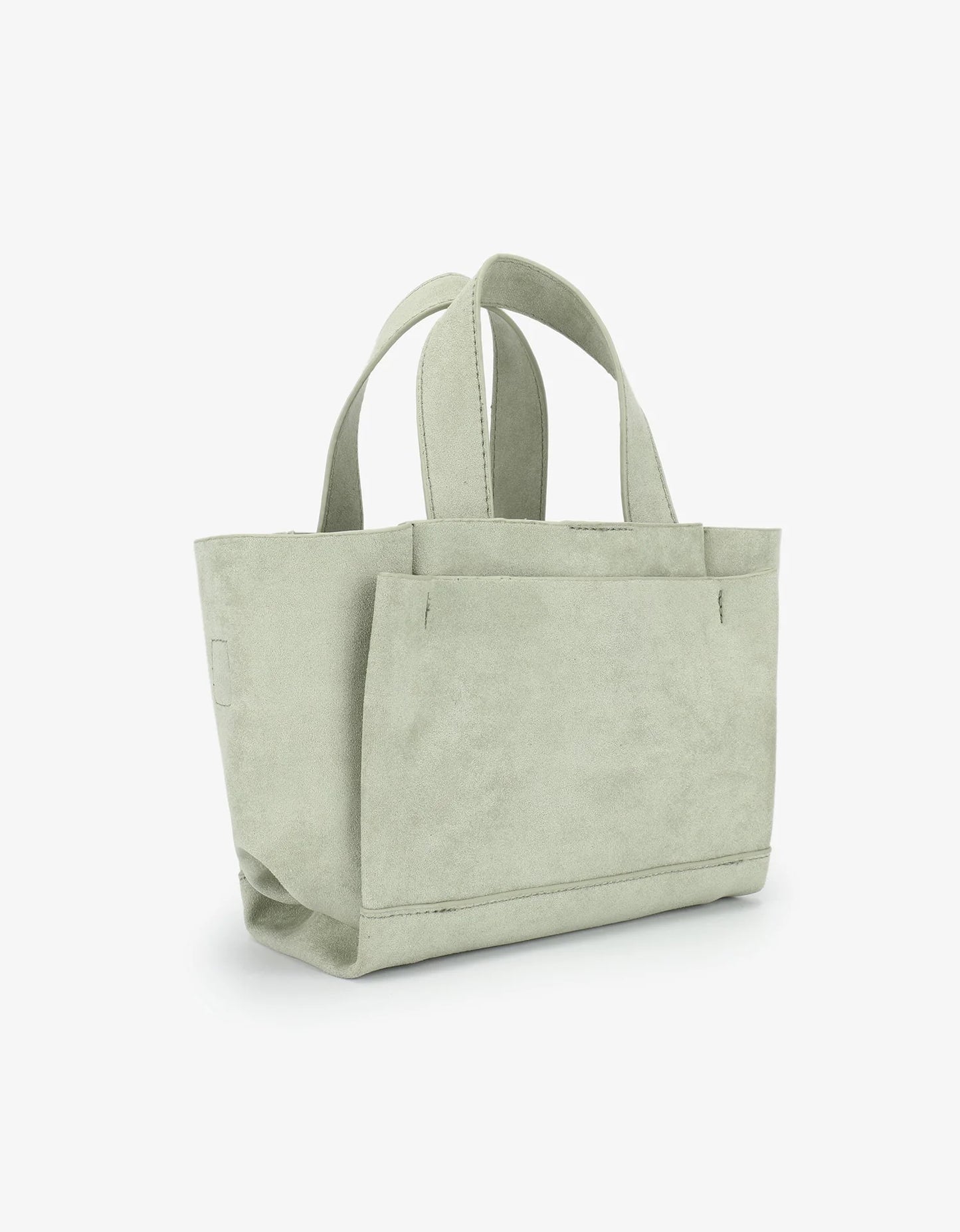 Ella Mini Faux Suede Celadon