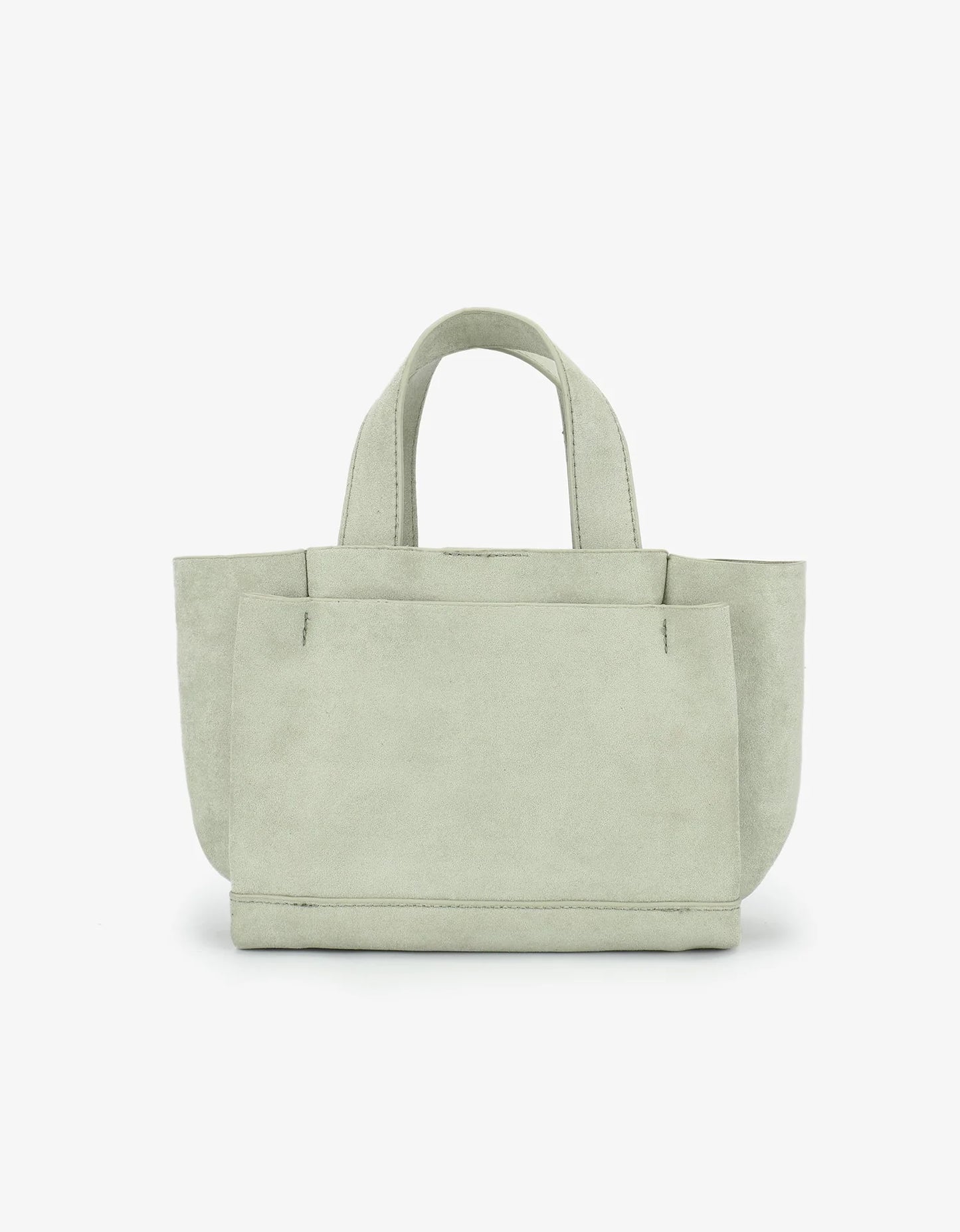 Ella Mini Faux Suede Celadon