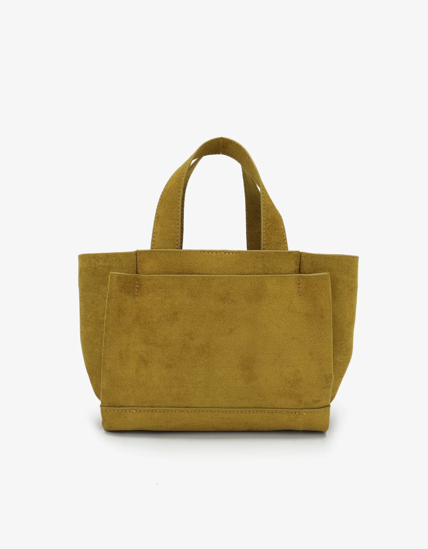 Ella Mini Faux Suede Chartreuse