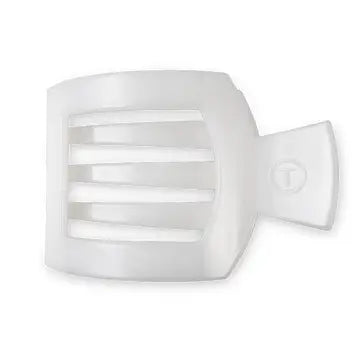 Coconut White Large Flat Square Clip