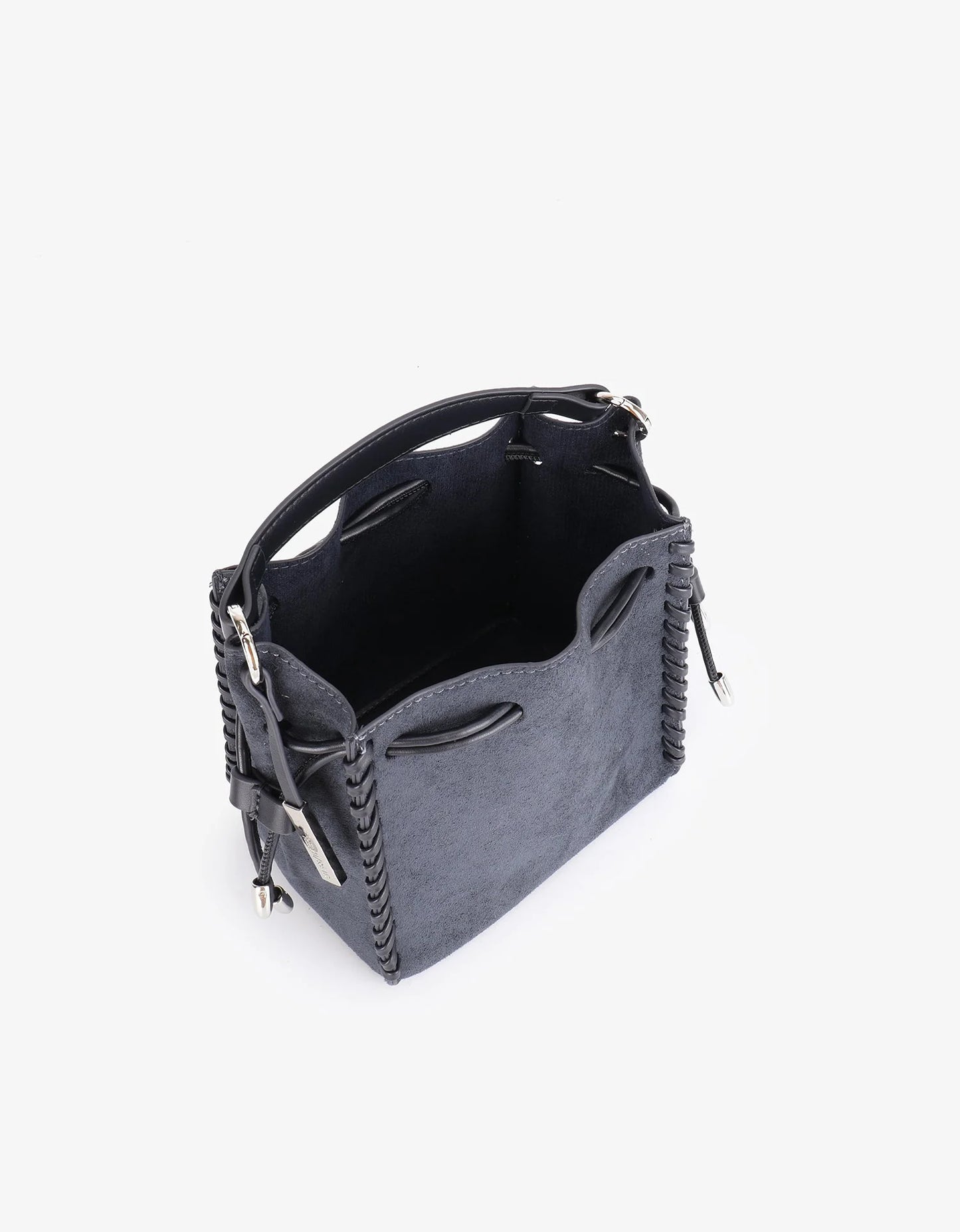 Fallon Mini Faux Suede Slate