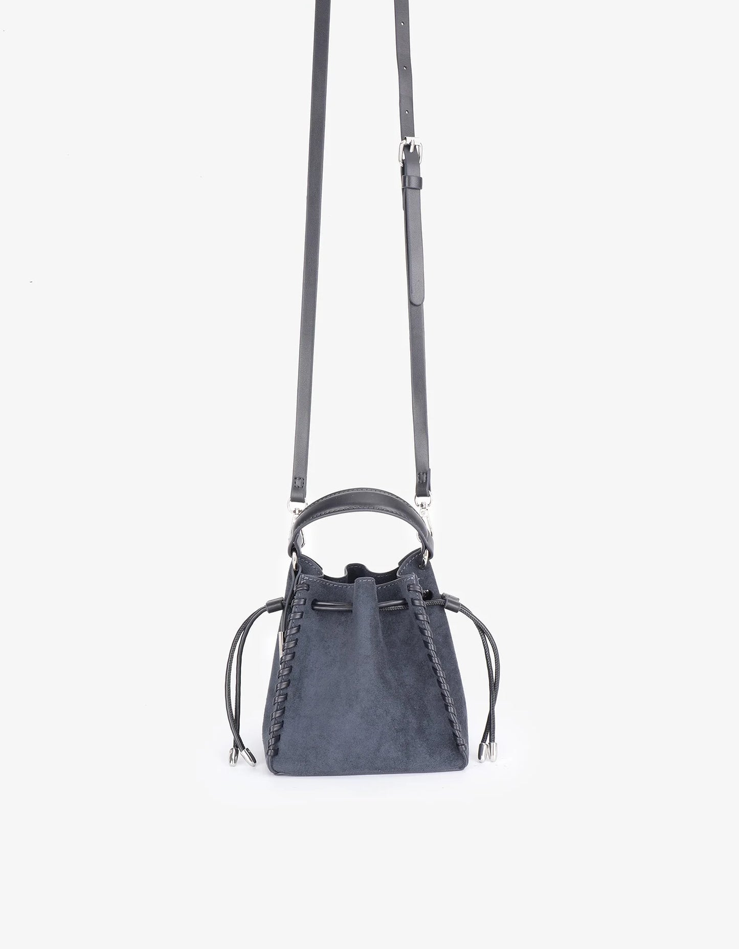 Fallon Mini Faux Suede Slate
