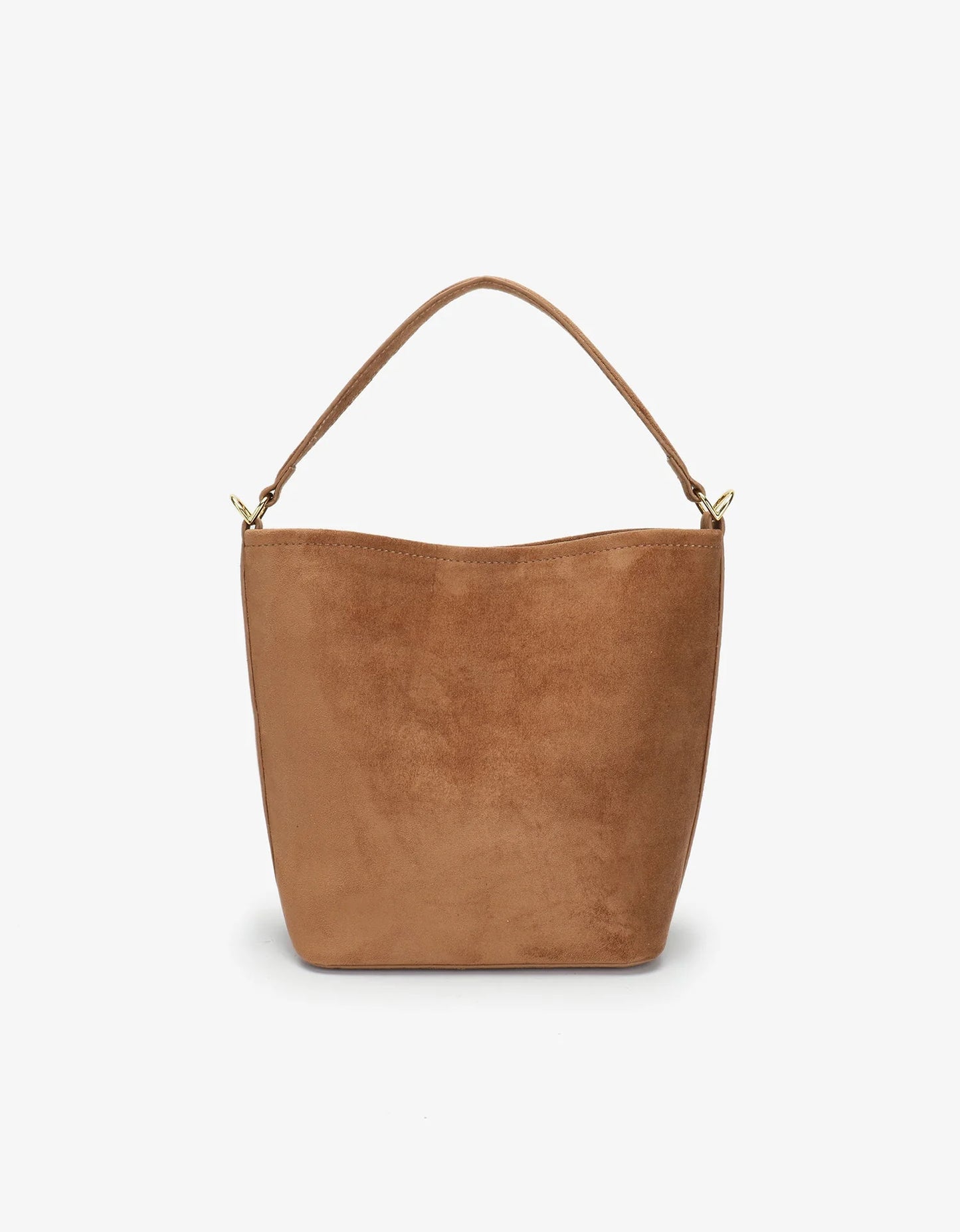Feigh Mini Faux Suede Camel