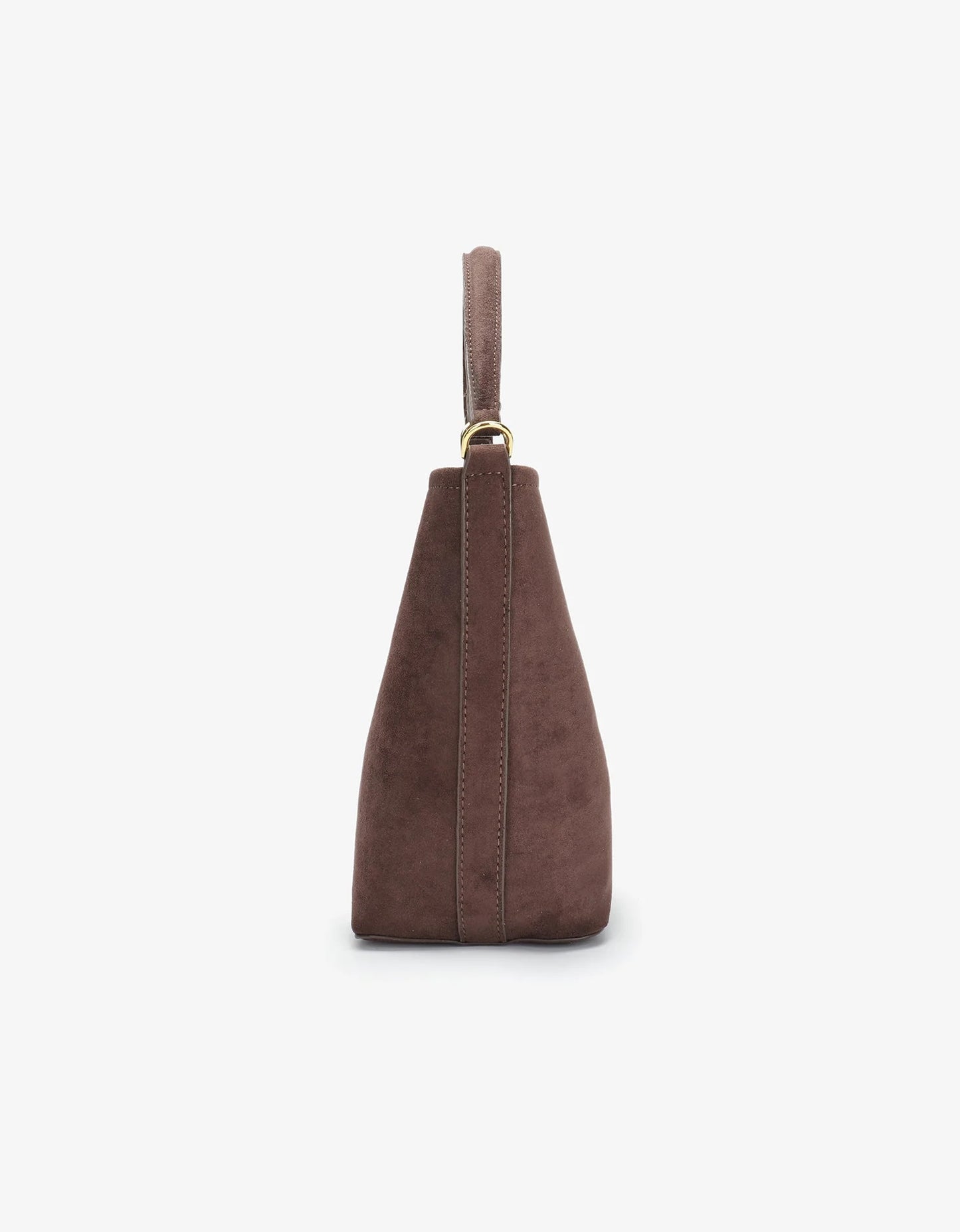 Feigh Mini Faux Suede Chocolate