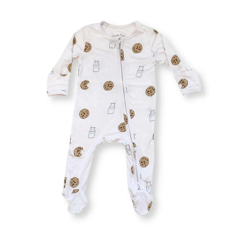 Cookie Craze Footie Zippered One Piece