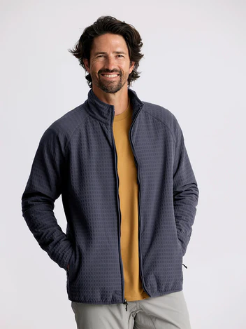 Gridback Fleece Jacket Storm Cloud