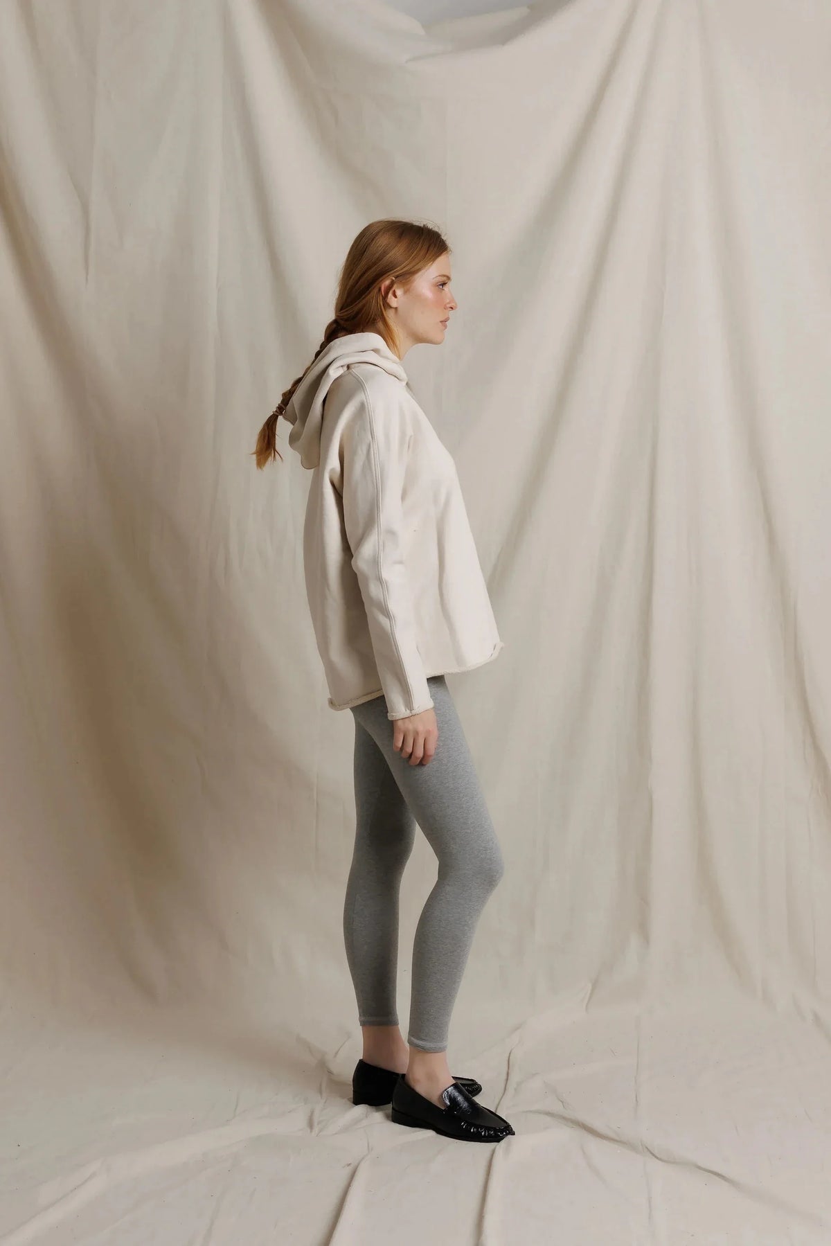 Heavier Fleece Hoodie Sugar
