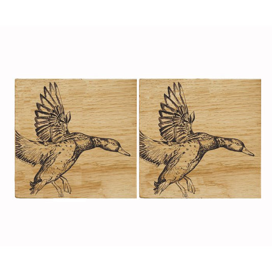 Oak Coasters Flying Duck