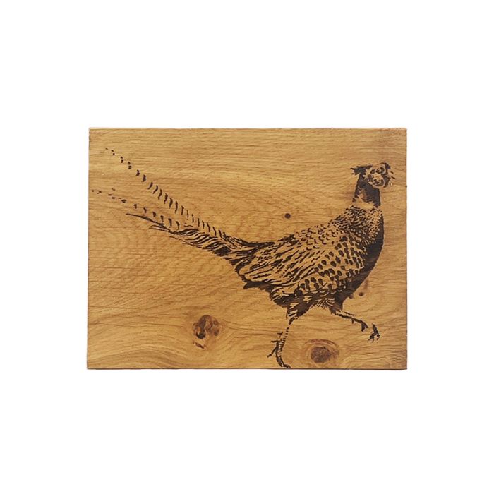 Oak Bar Board Pheasant