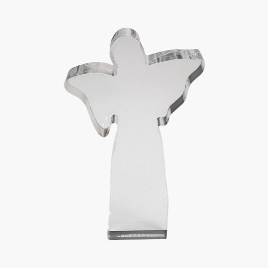 Large Clear Angel Acrylic Weight