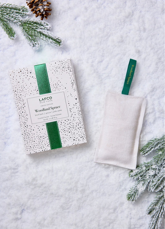 Woodland Spruce Scented Linen Sachet