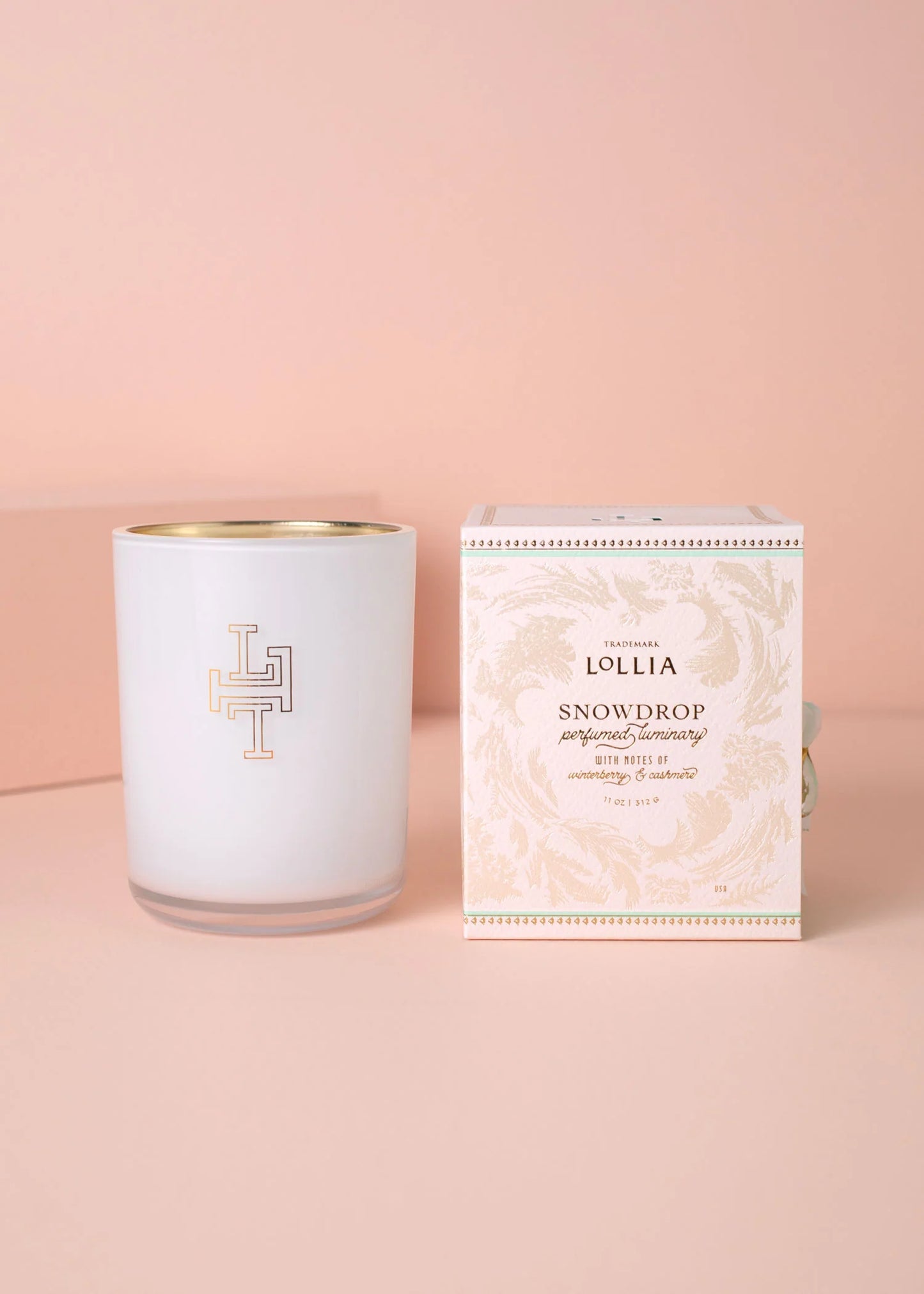 Snowdrop Boxed Perfumed Luminary