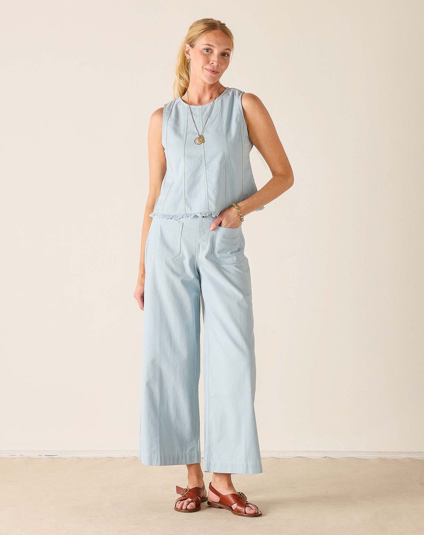 Londonberry Twill Pant Clearwater