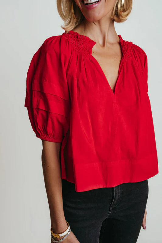 Sims Top Red