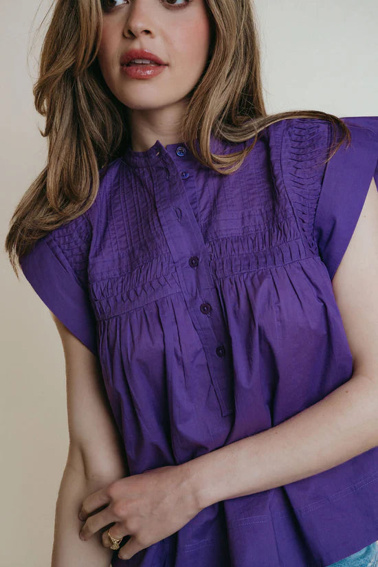 Becca Blouse Purple