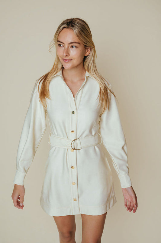 Naomi Dress Cream