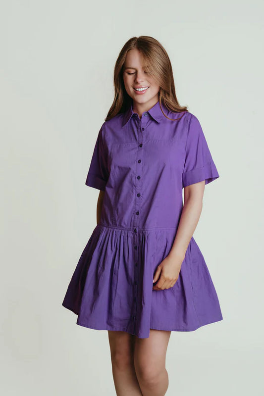 Hannah Dress Purple