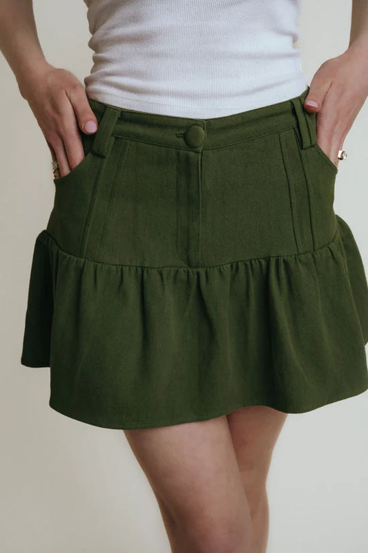 Thea Skirt Olive