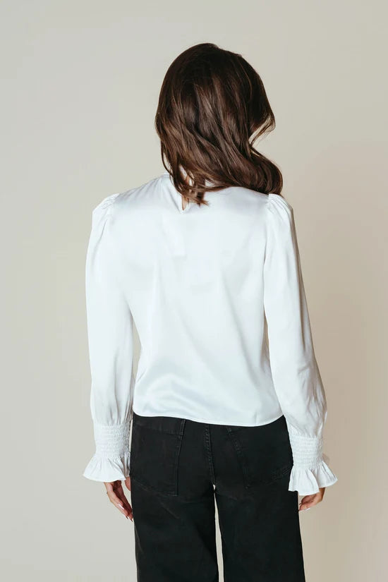 Heather Top Ivory