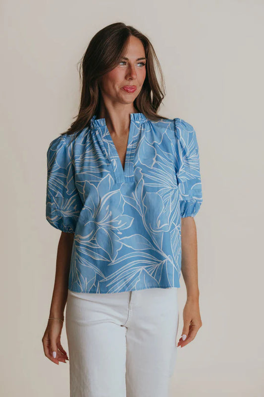 Alix Blouse Laguna