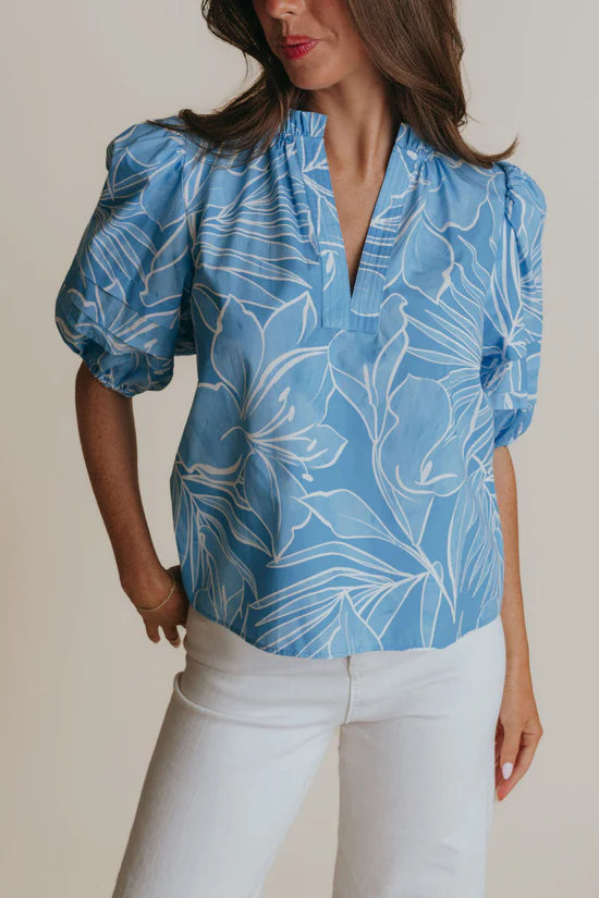 Alix Blouse Laguna