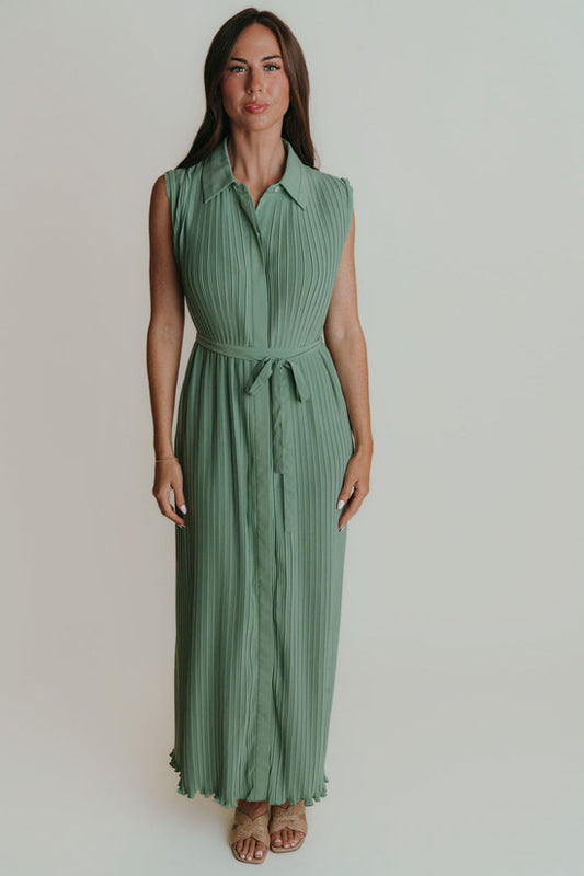 Pierce Dress Sage