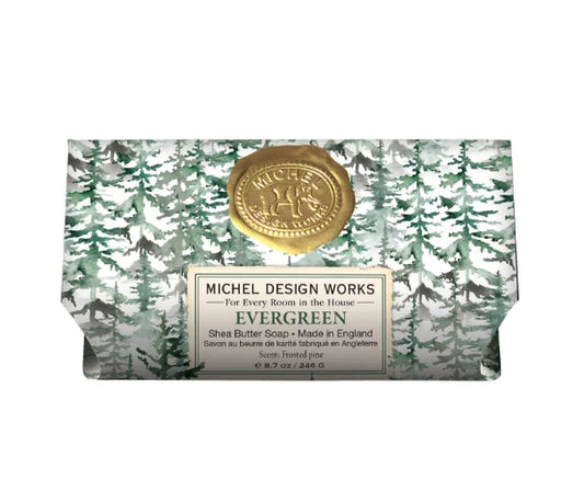 Evergreen Large Bath Soap Bar