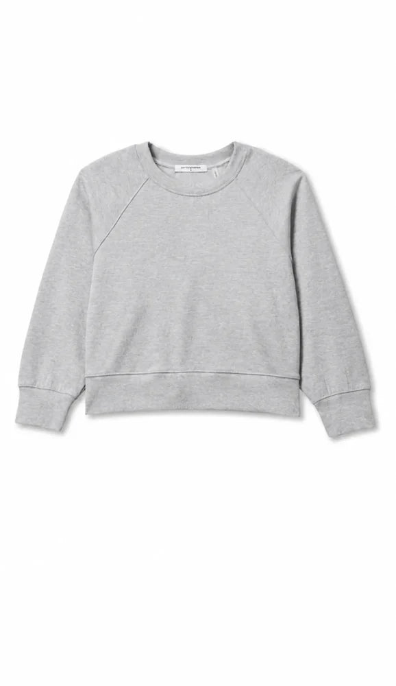 Pureform Raglan LS Sweatshirt Heather Grey