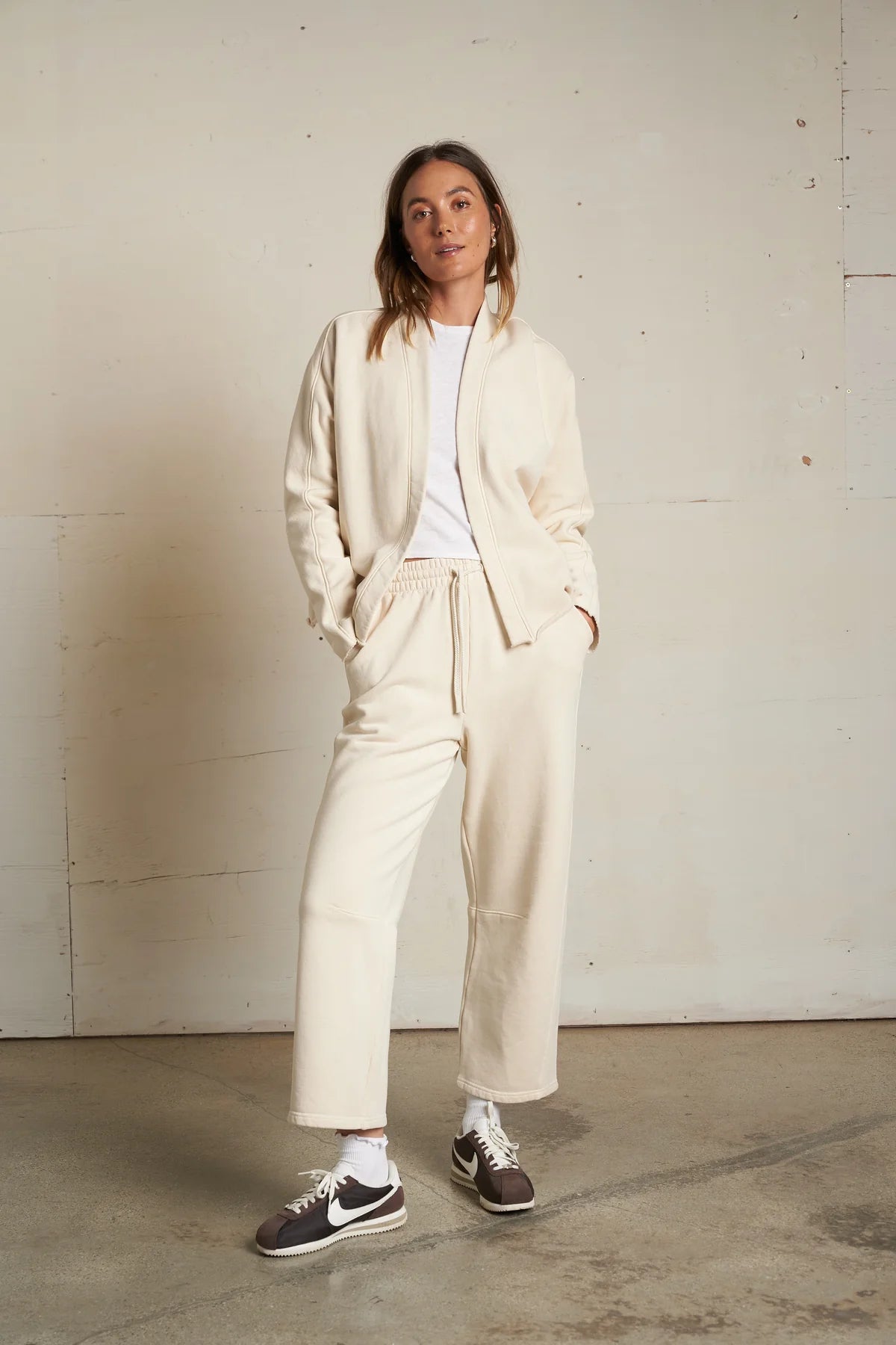 Fleece Cardigan Sugar