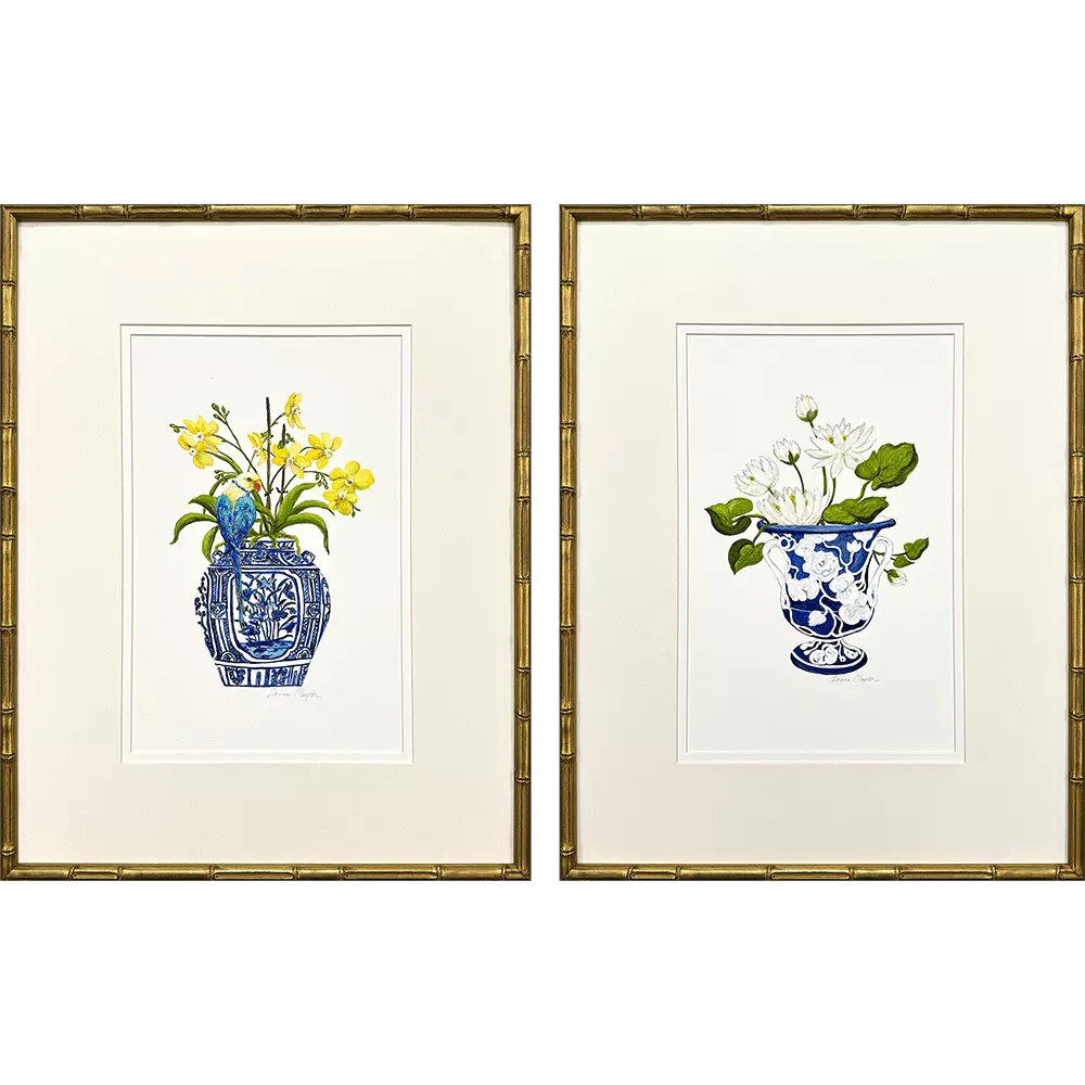 Blue And White II