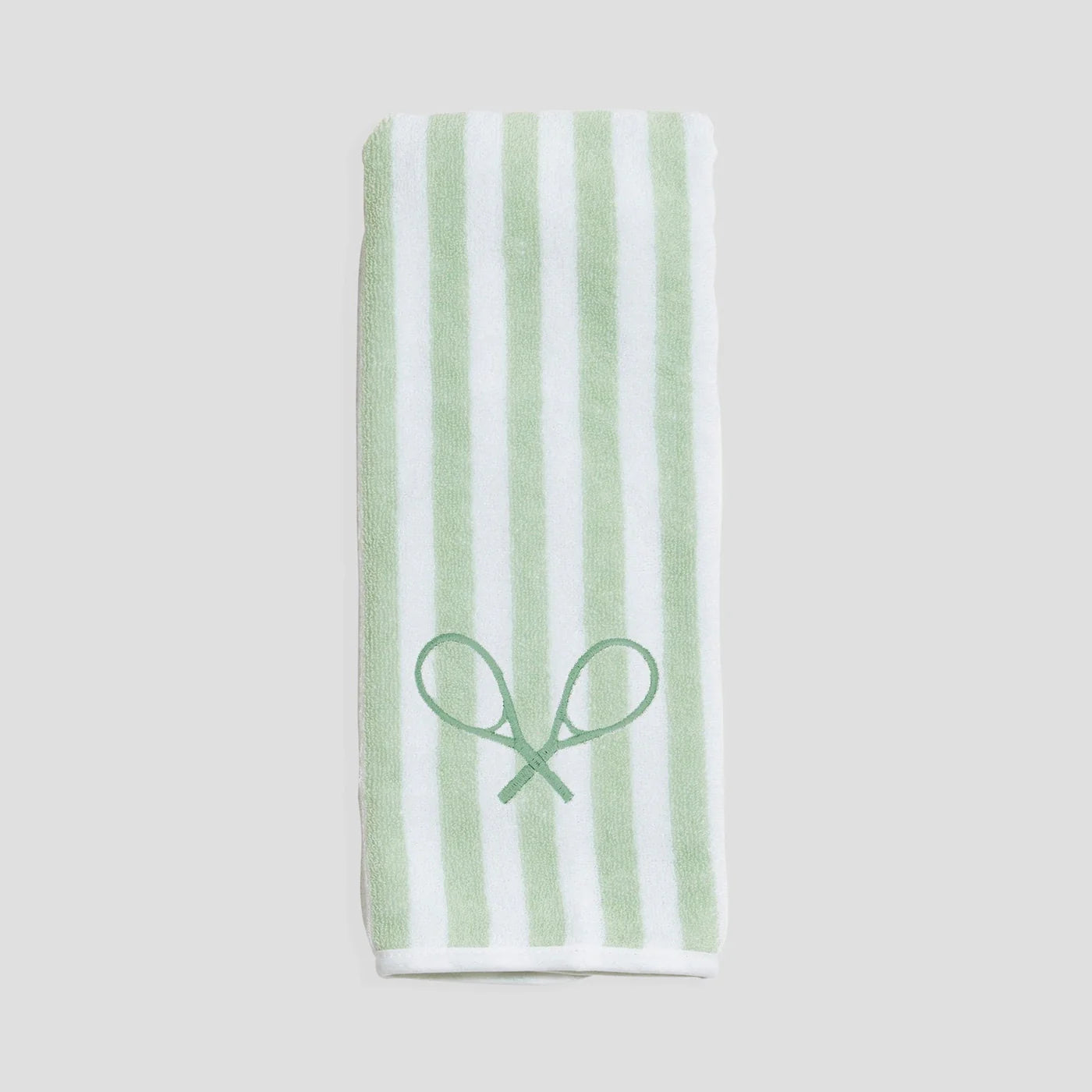 Tennis Towel Green Rackets