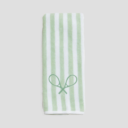 Tennis Towel Green Rackets