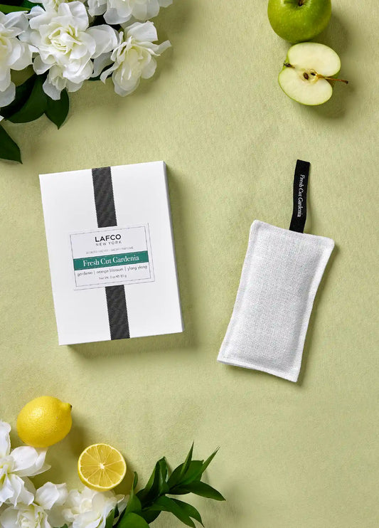 Scented Linen Sachet Fresh Cut Gardenia