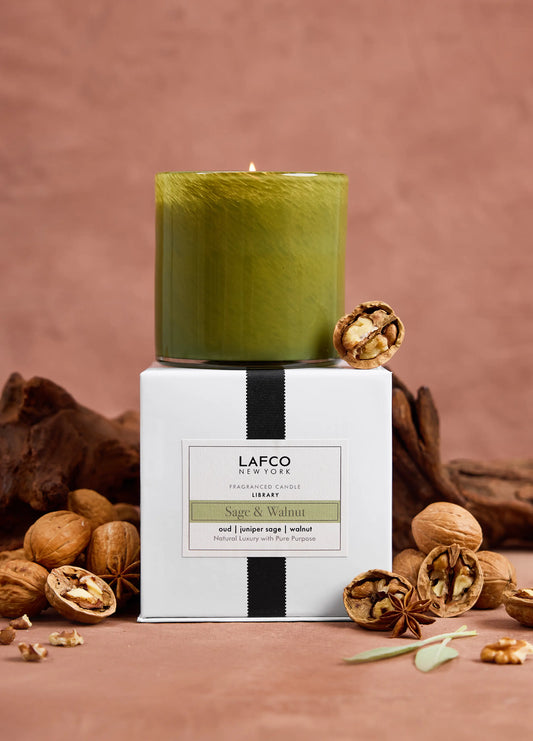 Library Candle Sage & Walnut 15.5oz