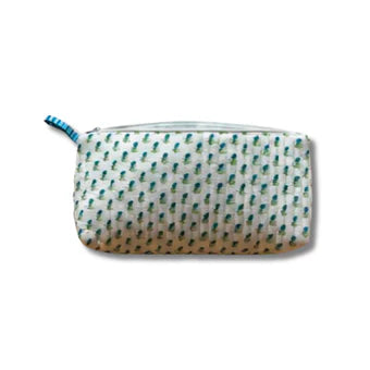 Small Abide Floral Cosmetic Bag