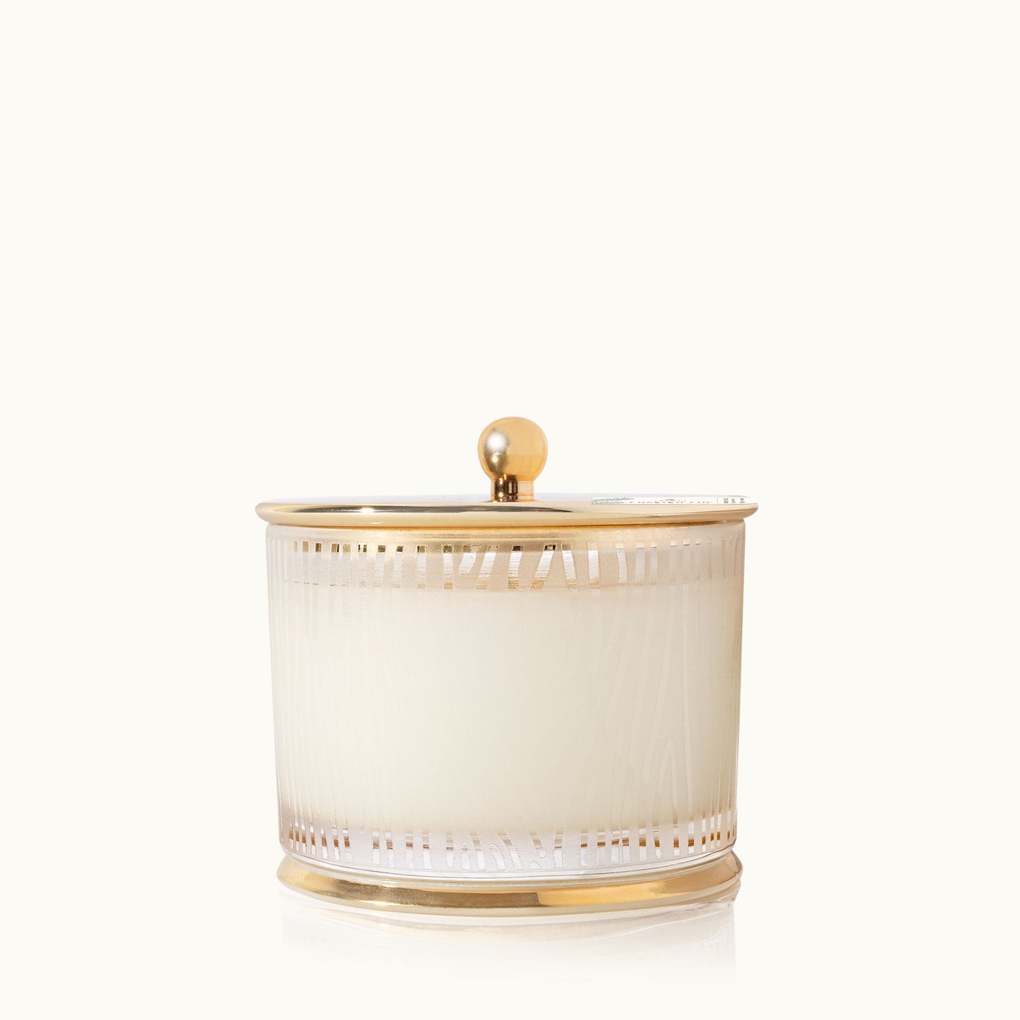 FFr Frosted Wd Grain Candle 9oz