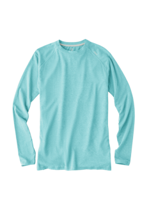 Carrollton Long Sleeve Radiant Blue Heather