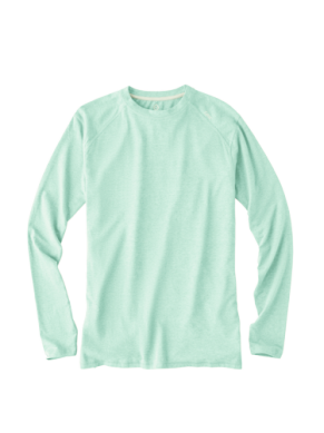 Carrollton Long Sleeve Tidewater Heather