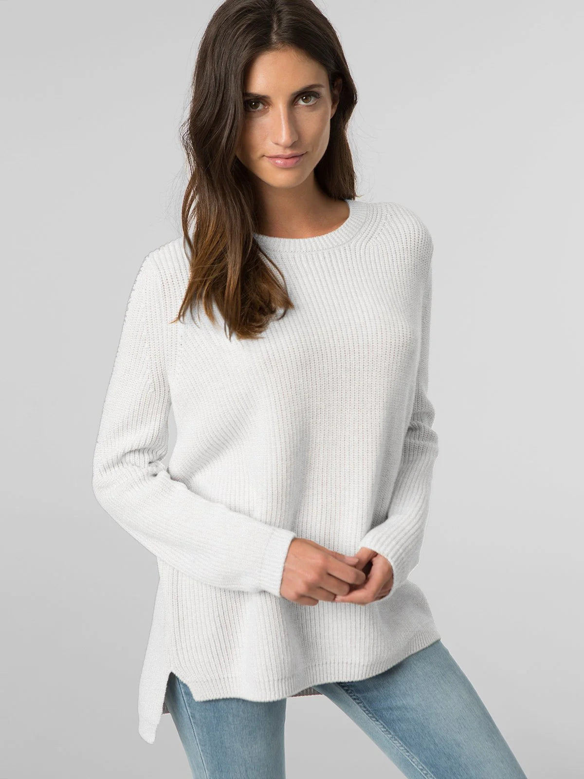 Emma Crewneck Chalk