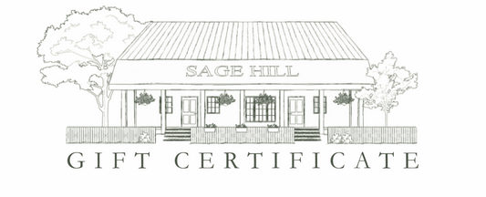 Sage Hill Gift Certificate